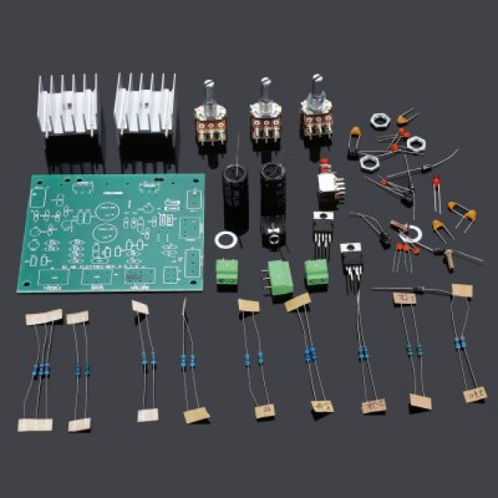 Geekcreit 12V 30W DIY TDA2030A Dual Track Power Amplifier Board Kit 