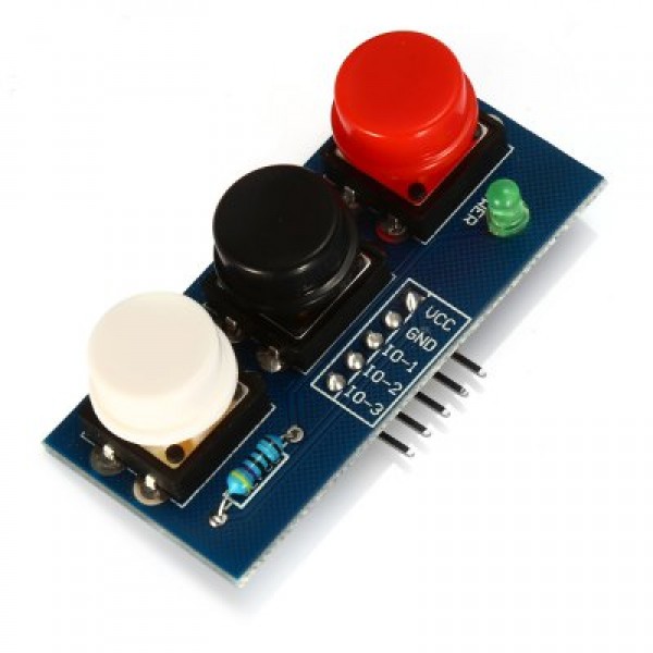 LDTR - Key3 3 - 6V Independent Key Touch Button Module for DIY P