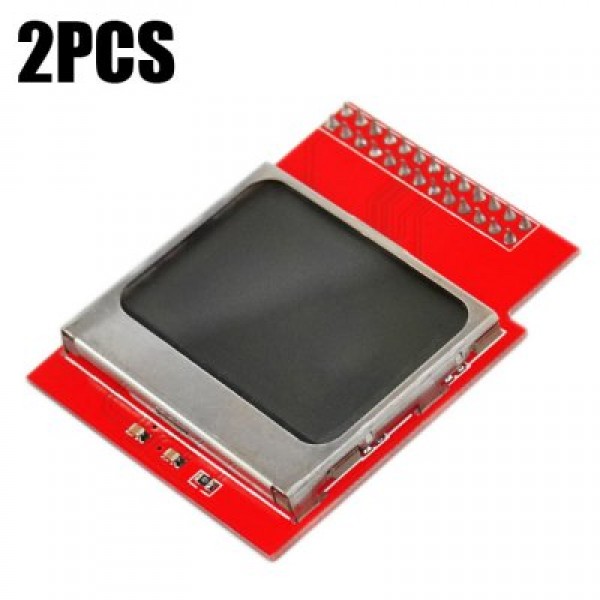 2PCS Portable 1.6 inch LCD CPU Memory Display Module for Officia