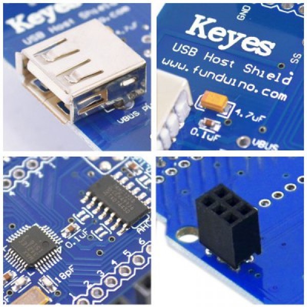 2PCS Keyestudio USB Host Shield Expansion Board for Official Ard